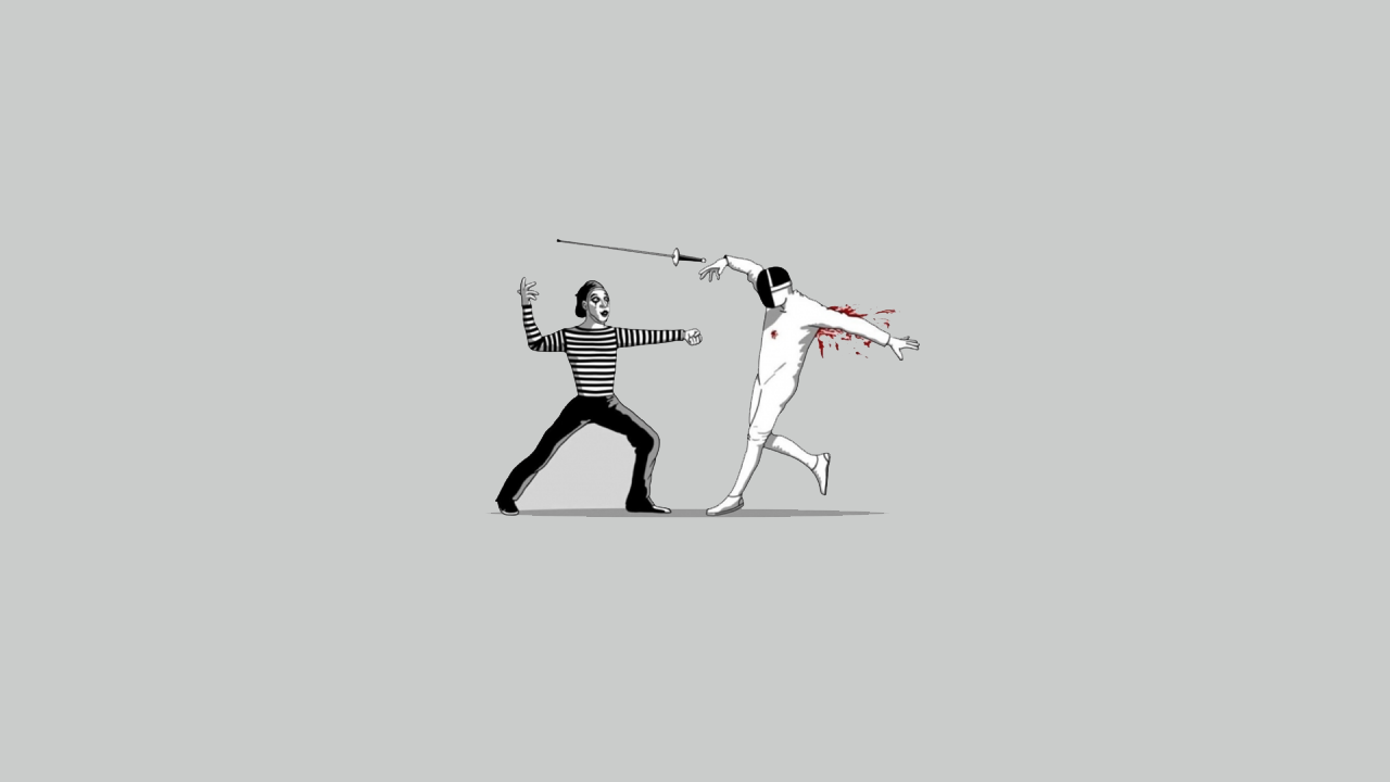 Fencing Mime
